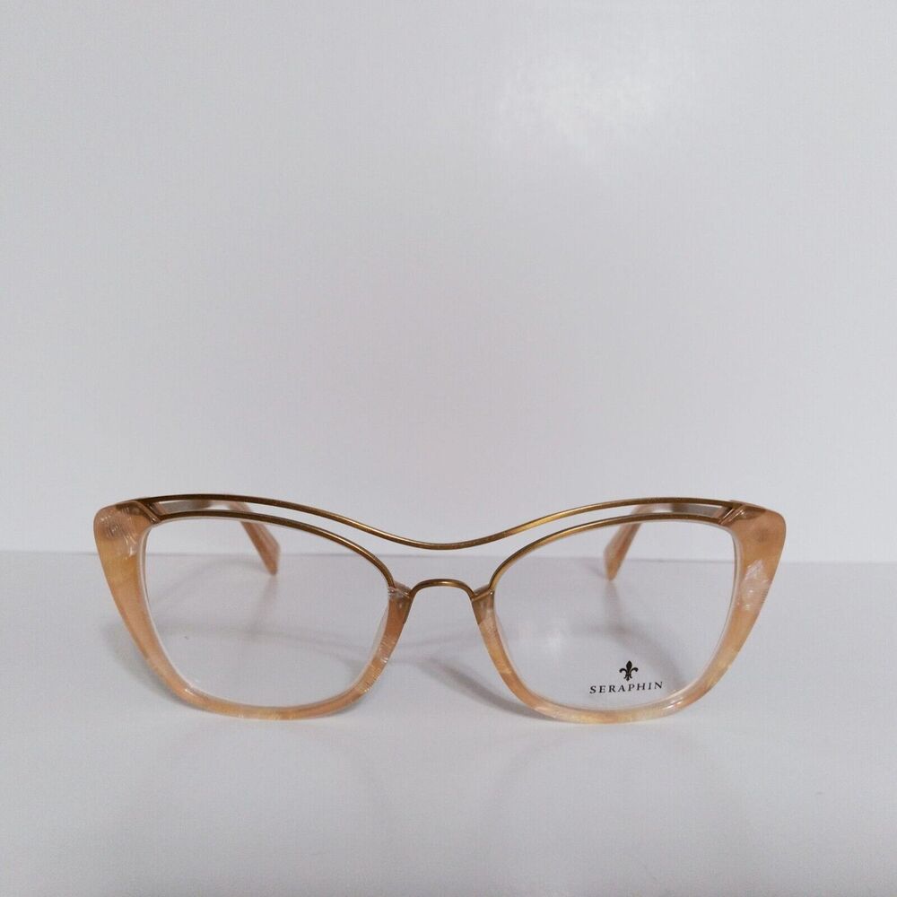 Women's Seraphin Avalon Designer Cat Eyeglasses Frames Handmade In Japan
